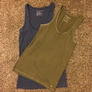 Two tank tops